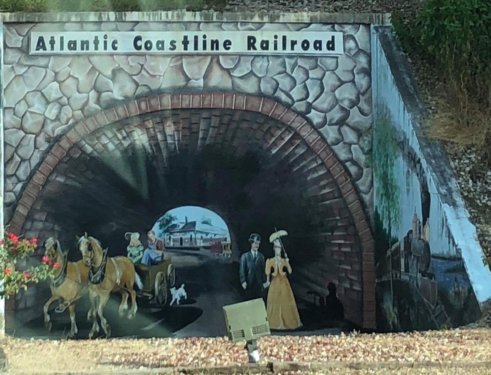 Waycross Overpass Mural